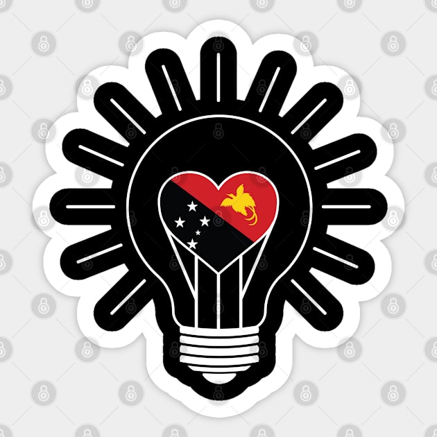 Love lamp Papua New Guinea designs Sticker by D_designs